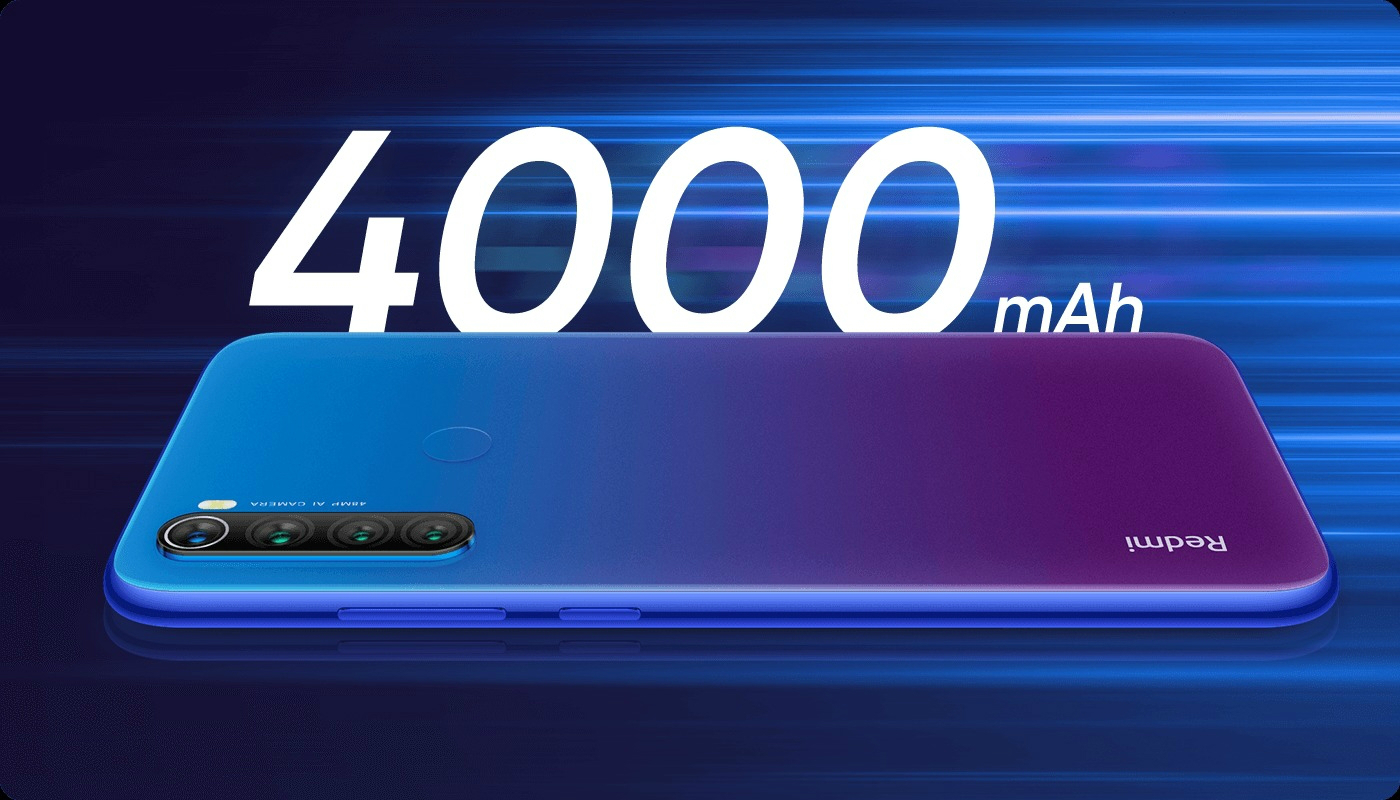 Фото Смартфон Xiaomi Redmi Note 8T 3/32GB Starscape Blue — 4