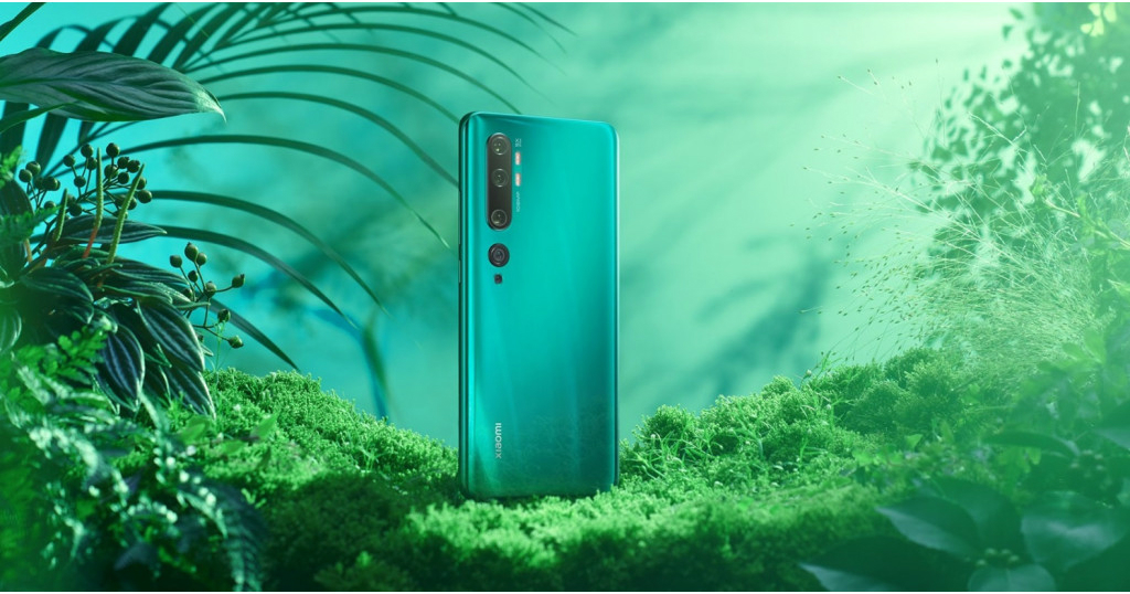 Смартфон Xiaomi Mi Note 10 6/128GB Aurora Green — 1 Фото Смартфон Xiaomi Mi Note 10 6/128GB Aurora Green — 1