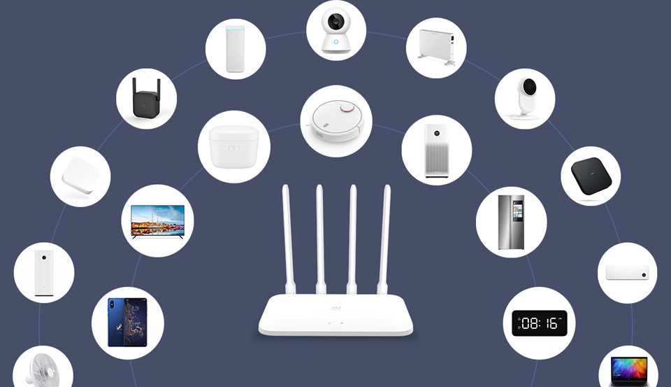 Маршрутизатор Ethernet Xiaomi Mi WiFi Router 4A Global (DVB4230GL) — Фото 4 — интернет-магазин COMFY Маршрутизатор Ethernet Xiaomi Mi WiFi Router 4A Global (DVB4230GL) — Фото 4