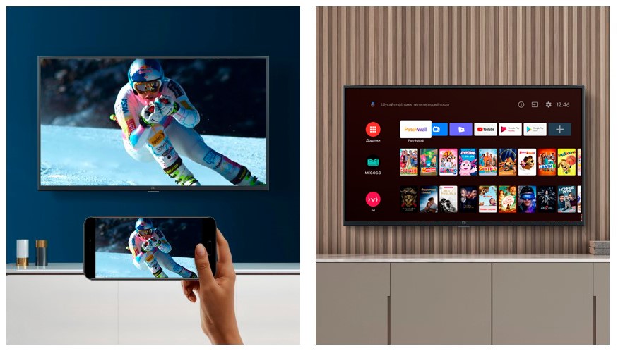 Телевизор Xiaomi Mi TV UHD 4S 55 (L55M5-5ARU) - Фото 3 - интернет-магазин Comfy Телевизор Xiaomi Mi TV UHD 4S 55 (L55M5-5ARU) - Фото 3