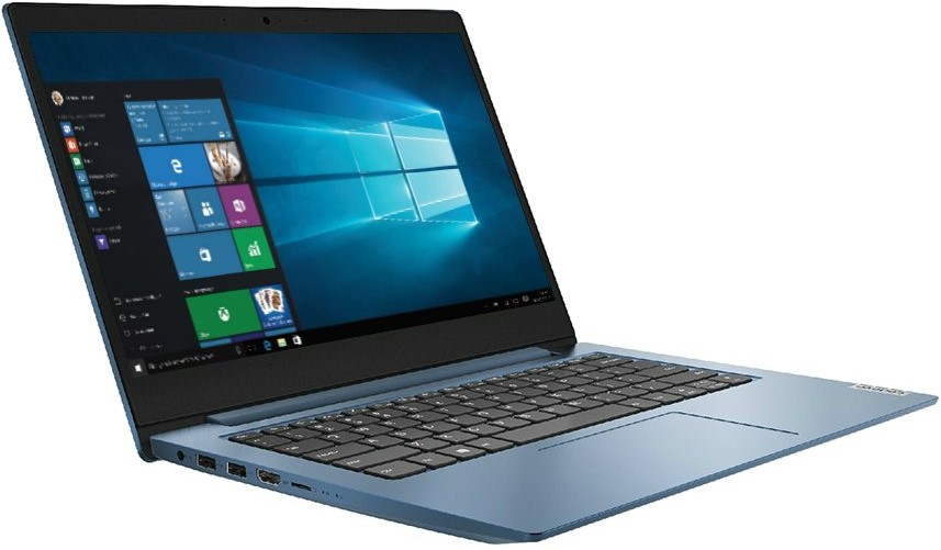 Ноутбук Lenovo Slim 1-14AST (81VS002JRA) Ice Blue — Фото 1 — интернет-магазин COMFY Ноутбук Lenovo Slim 1-14AST (81VS002JRA) Ice Blue — Фото 1