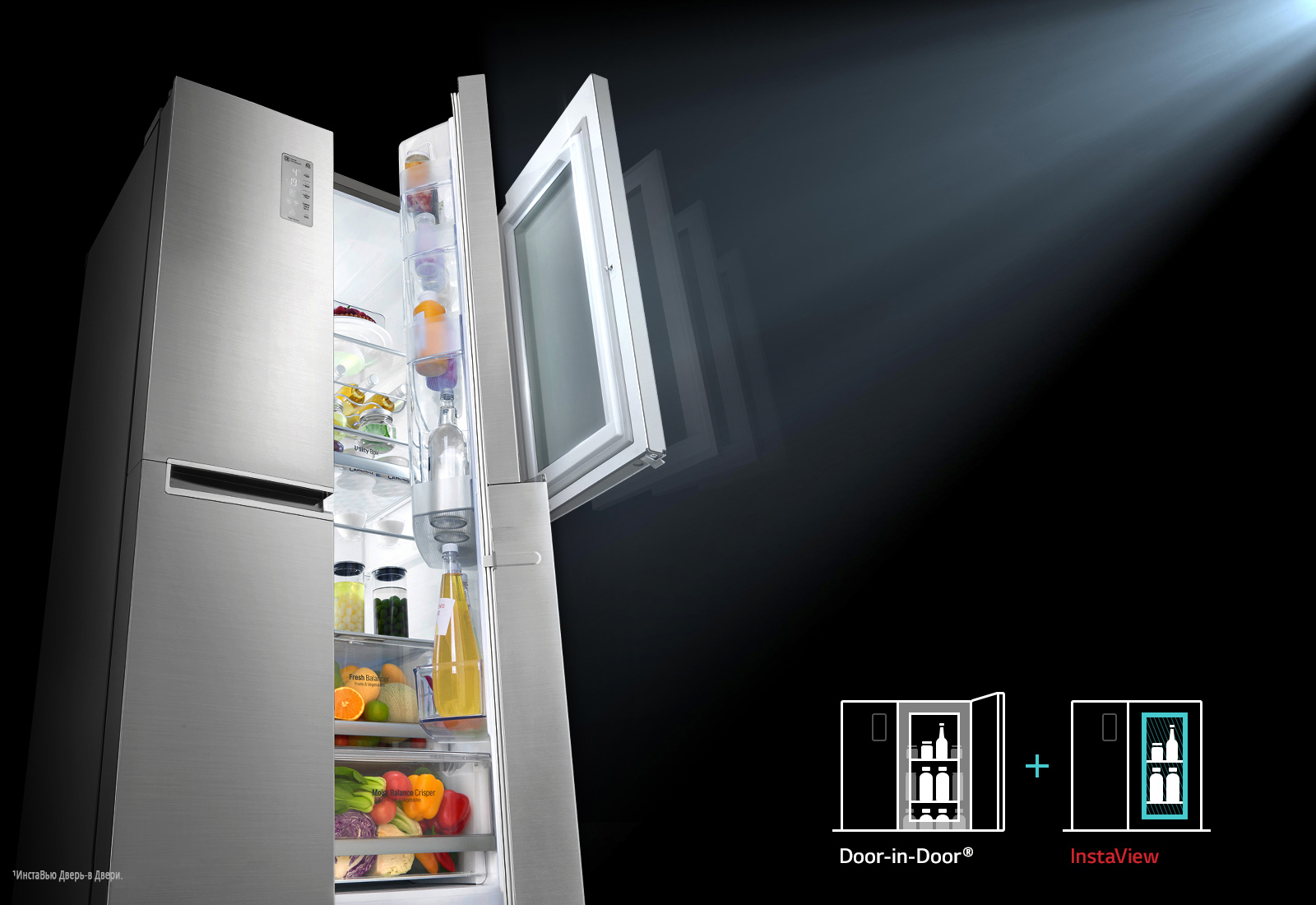 Фото Холодильник LG GC-Q247CADC - 3