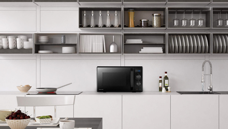 Фото Мікрохвильова піч (НВЧ) TOSHIBA MW2-MM20PF(BK) - 5