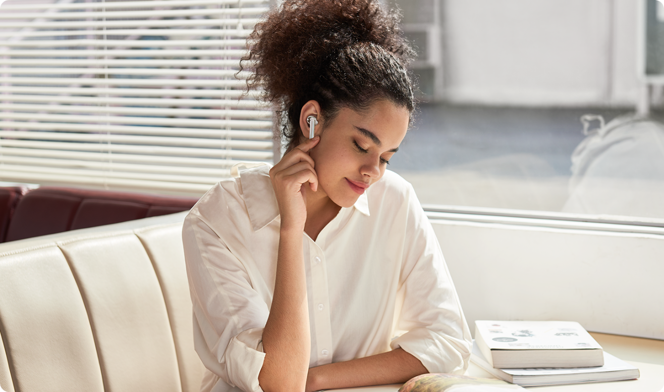 Фото Наушники вкладыши беспроводные TWS OPPO W31 Black - 4