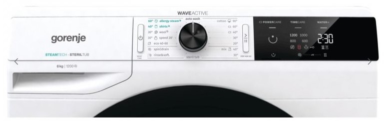 Стиральная машина Gorenje WE 62 SDS (UA) — Фото 2 — интернет-магазин COMFY Стиральная машина Gorenje WE 62 SDS (UA) — Фото 2