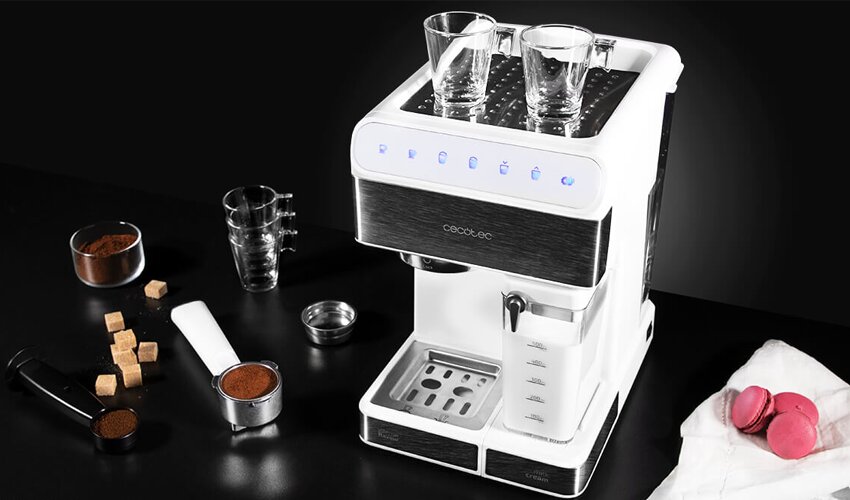 Кавоварка рожкова Cecotec Cumbia Power Instant-ccino 20 - 8 Фото Кавоварка рожкова Cecotec Cumbia Power Instant-ccino 20 - 8