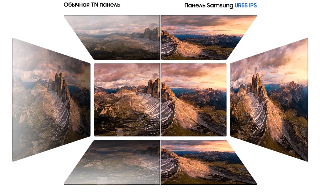 Фото Монитор Samsung U28R550U (LU28R550UQIXCI) - 2