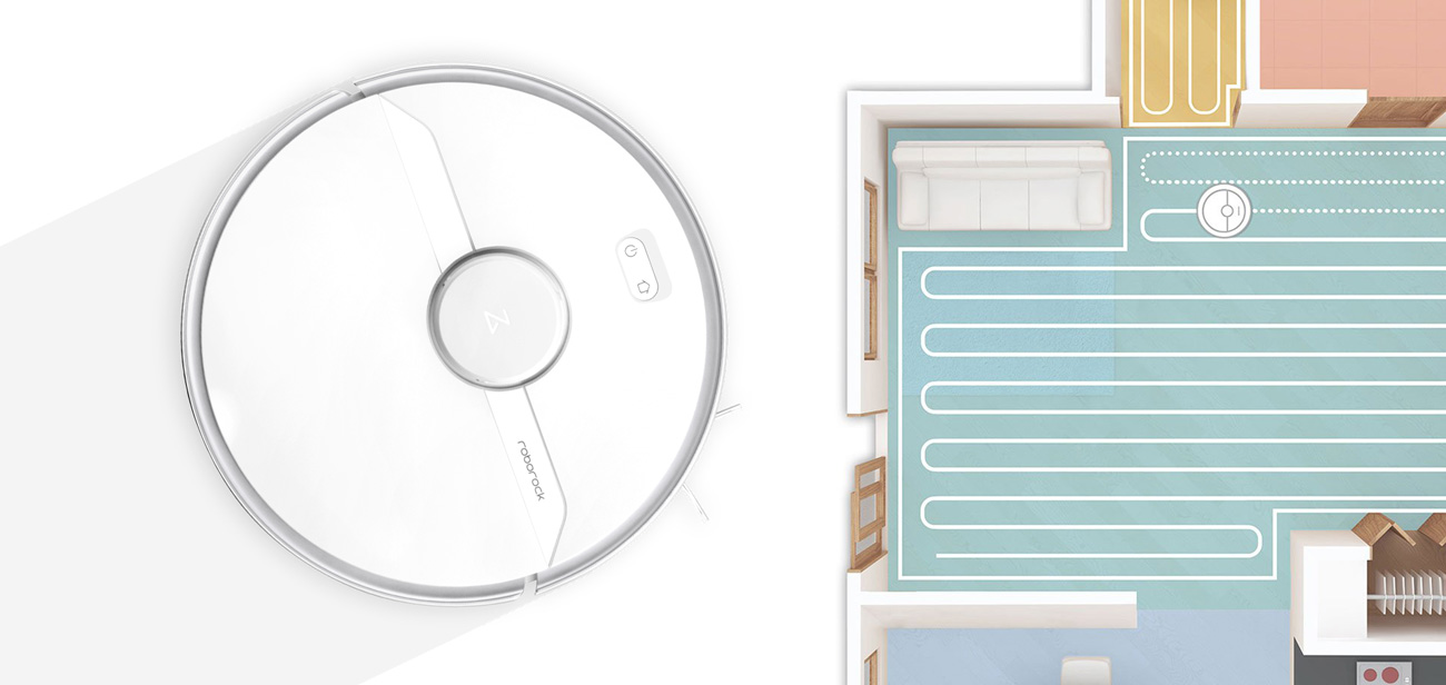 Робот-пылесос моющий Xiaomi RoboRock S6P02 White-Фото 4-интернет-магазин Comfy Робот-пылесос моющий Xiaomi RoboRock S6P02 White-Фото 4