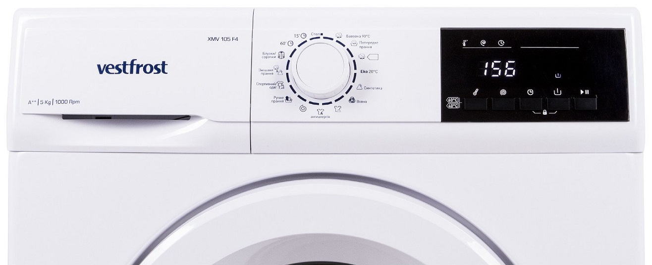 Стиральная машина Vestfrost XMV 105 F4 3 Фото Стиральная машина Vestfrost XMV 105 F4 3