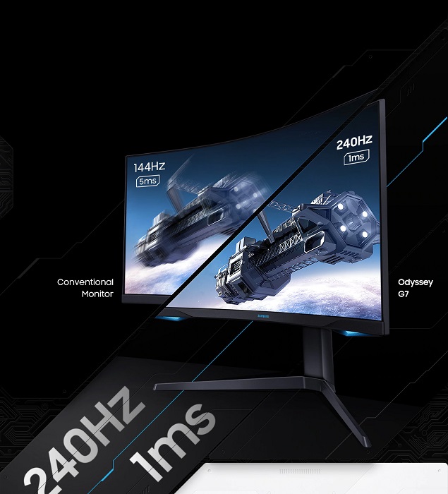 Монитор игровой Samsung Odyssey G7 (LC27G75TQSIXCI) купить - цена ...