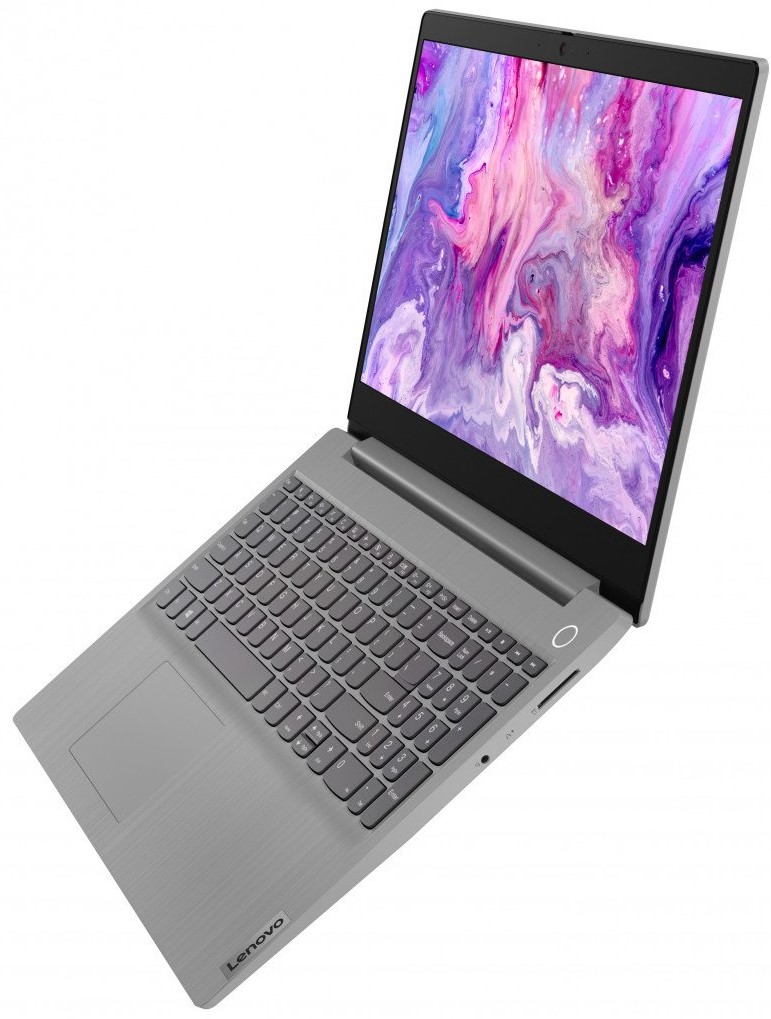 Ноутбук Lenovo IdeaPad IP 3 15IML05 (81WB00AARA) Platinum Grey - Фото 2 - интернет-магазин Comfy Ноутбук Lenovo IdeaPad IP 3 15IML05 (81WB00AARA) Platinum Grey - Фото 2