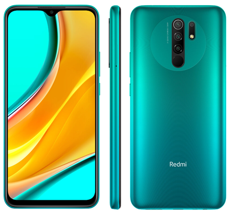 Смартфон Xiaomi Redmi 9 4/64GB Ocean Green — Фото 1 — интернет-магазин COMFY Смартфон Xiaomi Redmi 9 4/64GB Ocean Green — Фото 1