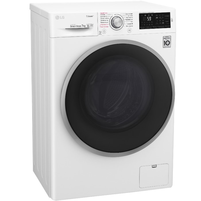 Стиральная машина LG F2J6HSR1W - Фото 1 - интернет-магазин Comfy Стиральная машина LG F2J6HSR1W - Фото 1