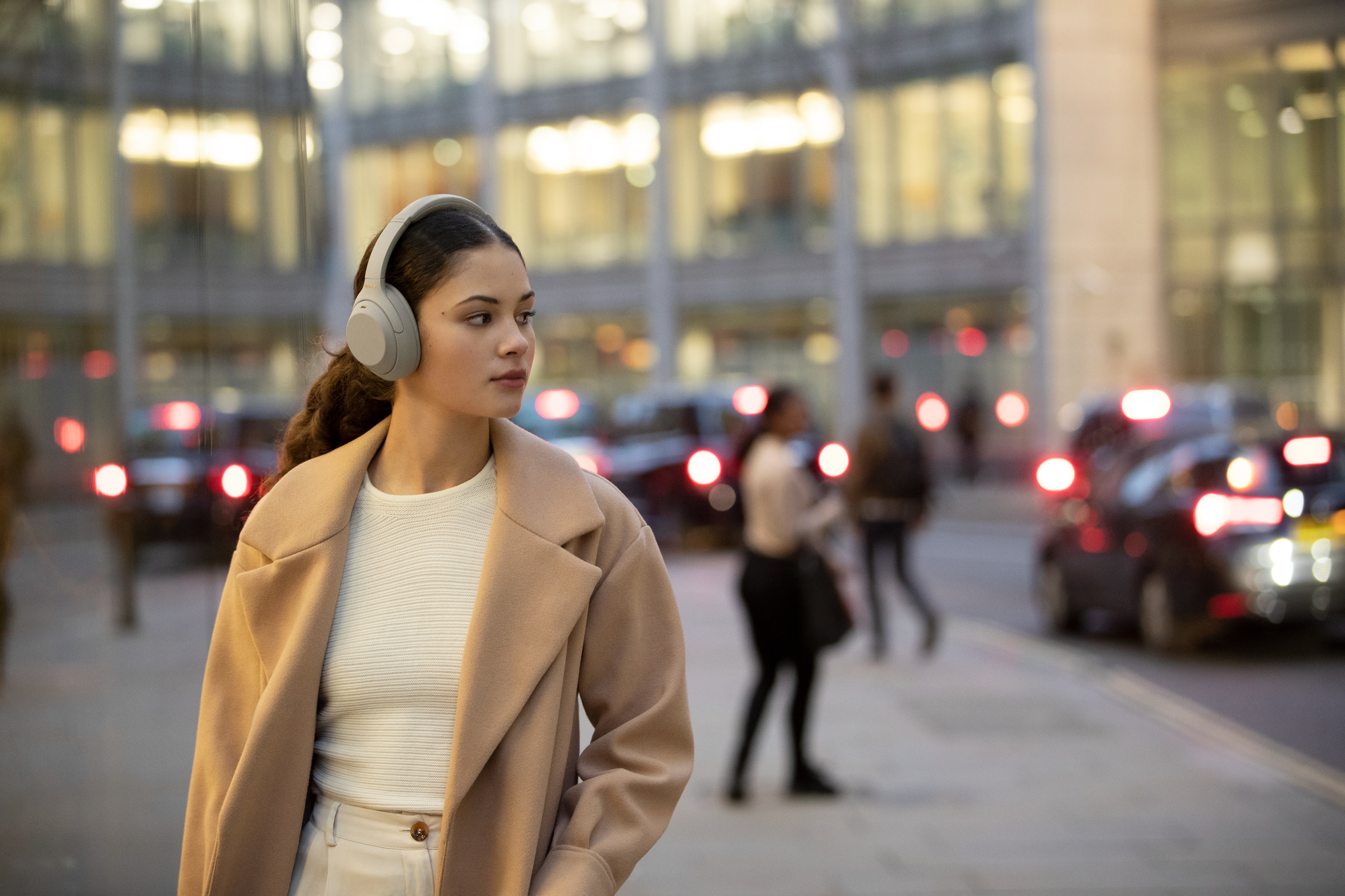 Наушники полноразмерные беспроводные Sony WH-1000XM4 Platinum Silver - 9 Фото Наушники полноразмерные беспроводные Sony WH-1000XM4 Platinum Silver - 9