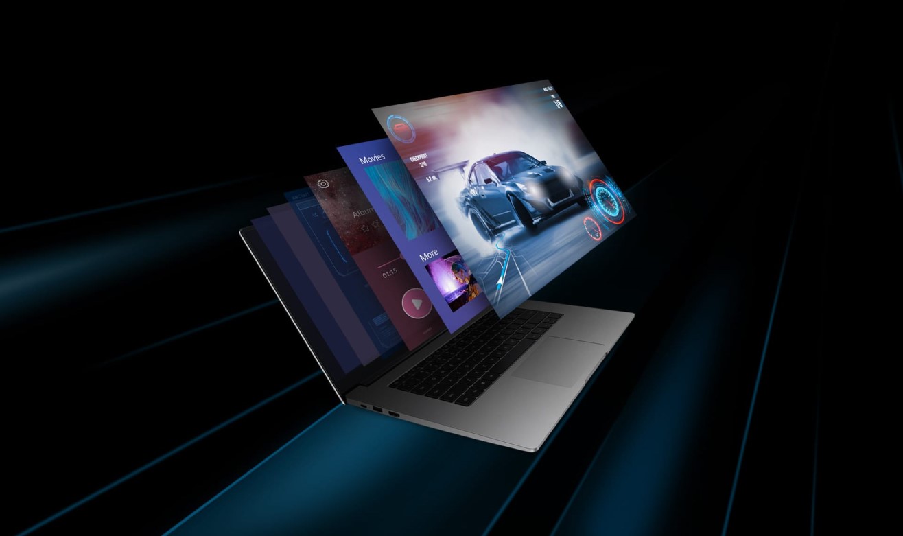 Ноутбук Huawei Matebook D15 (53010TSY) Space Gray - Фото 2 - интернет-магазин Comfy Ноутбук Huawei Matebook D15 (53010TSY) Space Gray - Фото 2