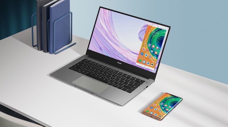Ноутбук Huawei Matebook D15 (53010TSY) Space Gray - Фото 5 - интернет-магазин Comfy Ноутбук Huawei Matebook D15 (53010TSY) Space Gray - Фото 5