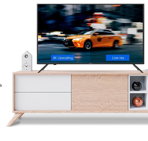 Телевизор Kivi 43U710KB — Фото 2 — интернет-магазин COMFY Телевизор Kivi 43U710KB — Фото 2