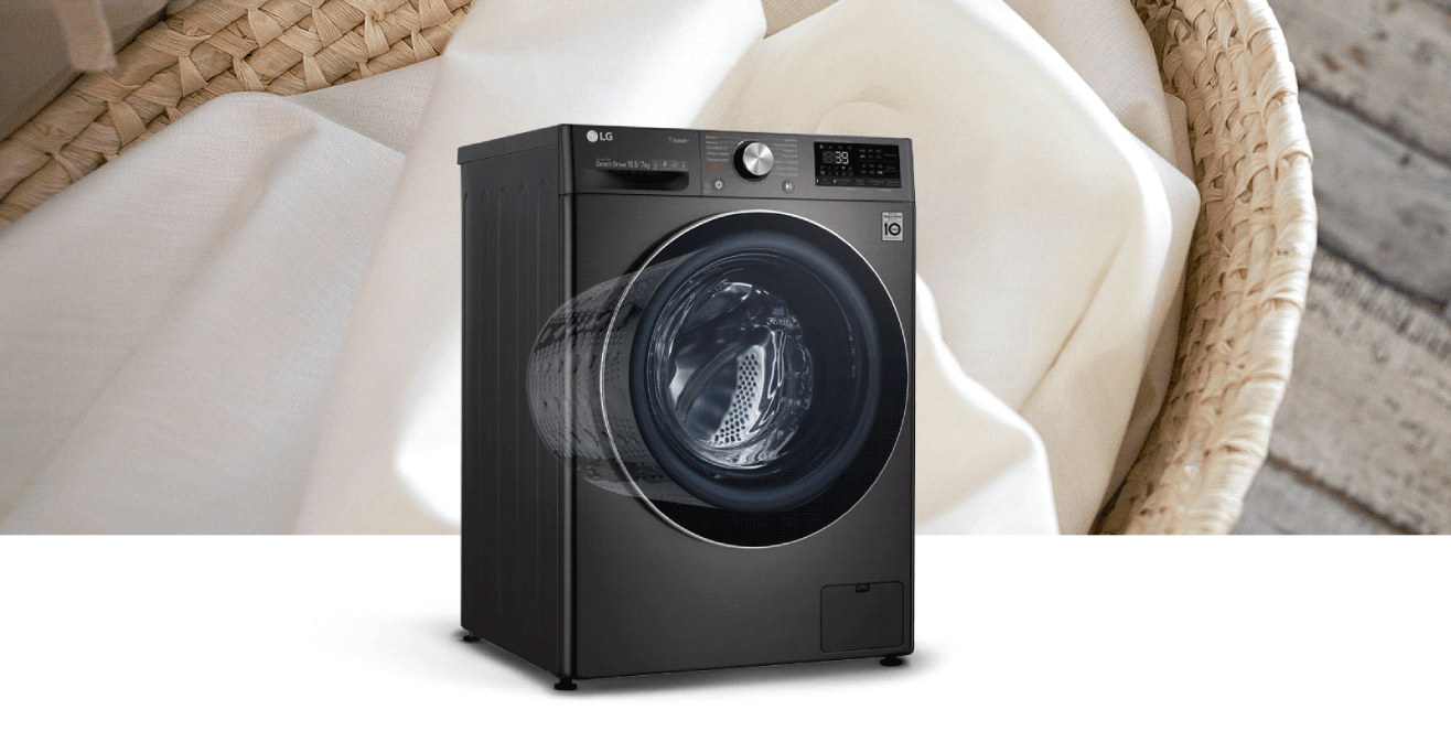 Фото Стирально-сушильная машина LG F4V9RC9P - 9