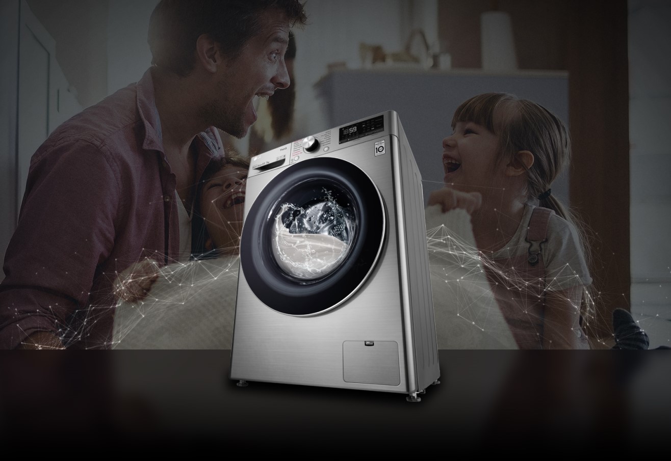 Фото Стирально-сушильная машина LG F2V5GG9T - 1