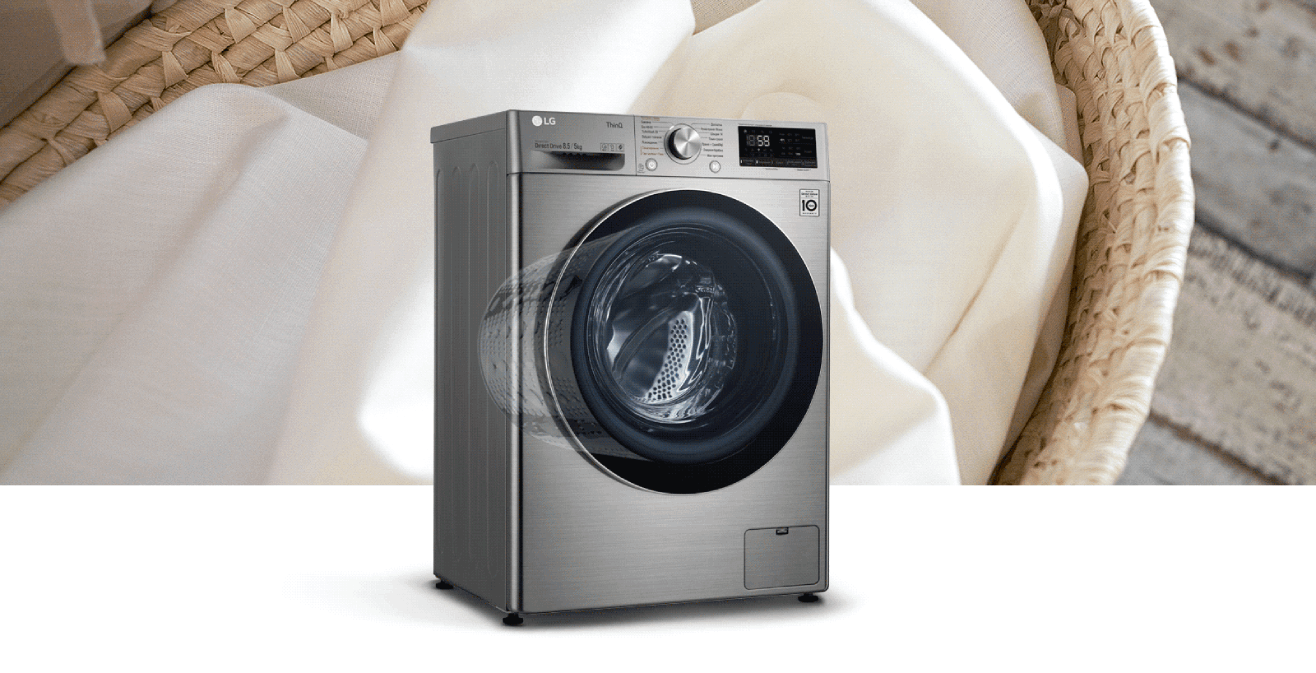 Фото Стирально-сушильная машина LG F2V5GG9T - 6