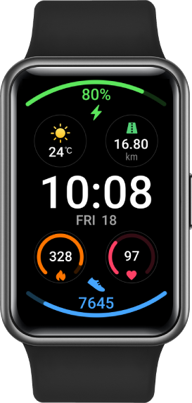Смарт-часы Huawei Watch Fit Graphite Black - Фото 5 - интернет-магазин Comfy Смарт-часы Huawei Watch Fit Graphite Black - Фото 5