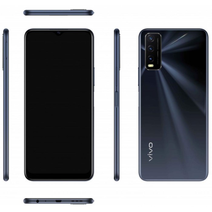 Смартфон VIVO Y20 4/64Gb Black — Фото 1