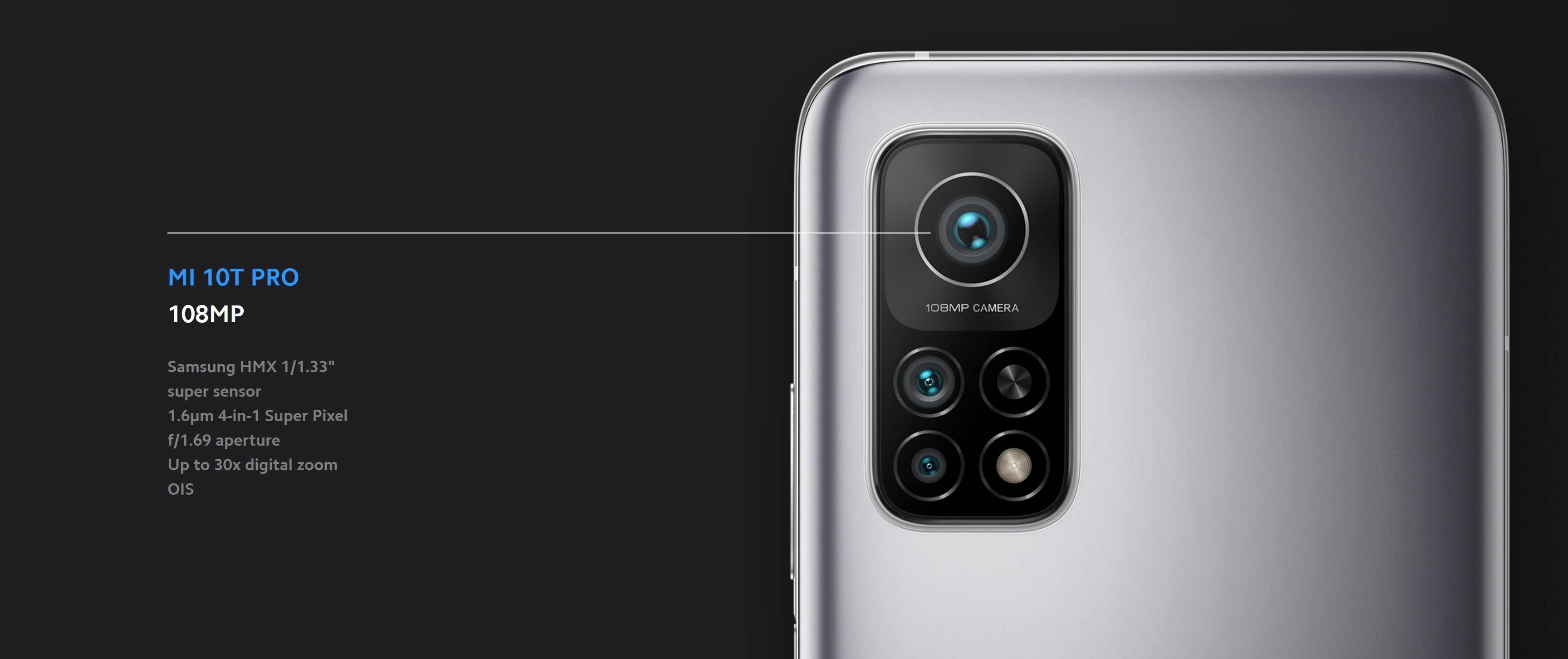Смартфон Xiaomi Mi 10T Pro 8/128Gb Lunar Silver купить - цена ...