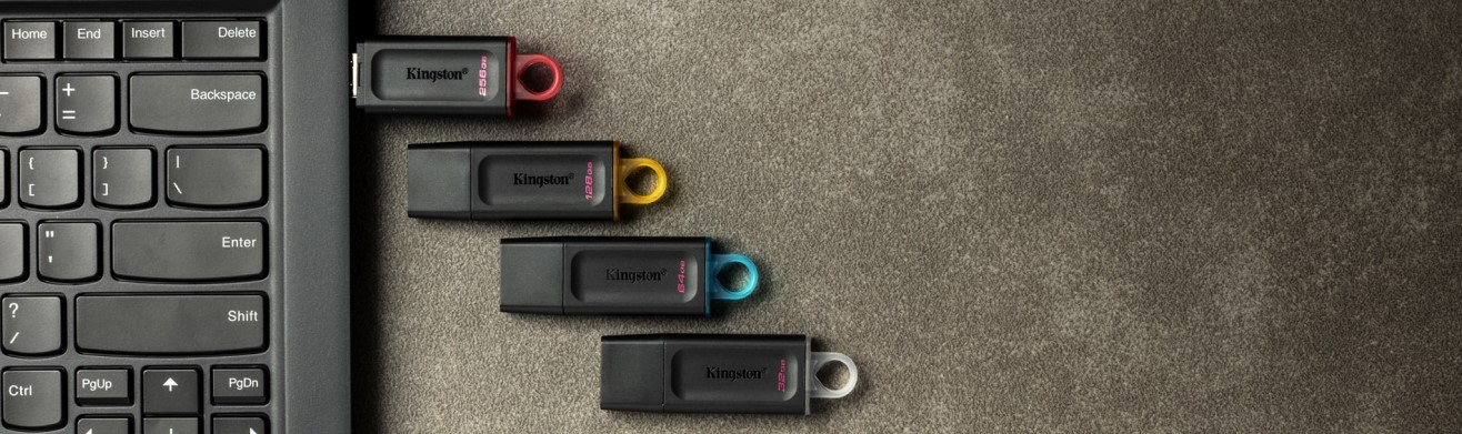 Флеш USB Kingston USB 3.2 Gen1 DataTraveler Exodia Black - 4 Фото Флеш USB Kingston USB 3.2 Gen1 DataTraveler Exodia Black - 4
