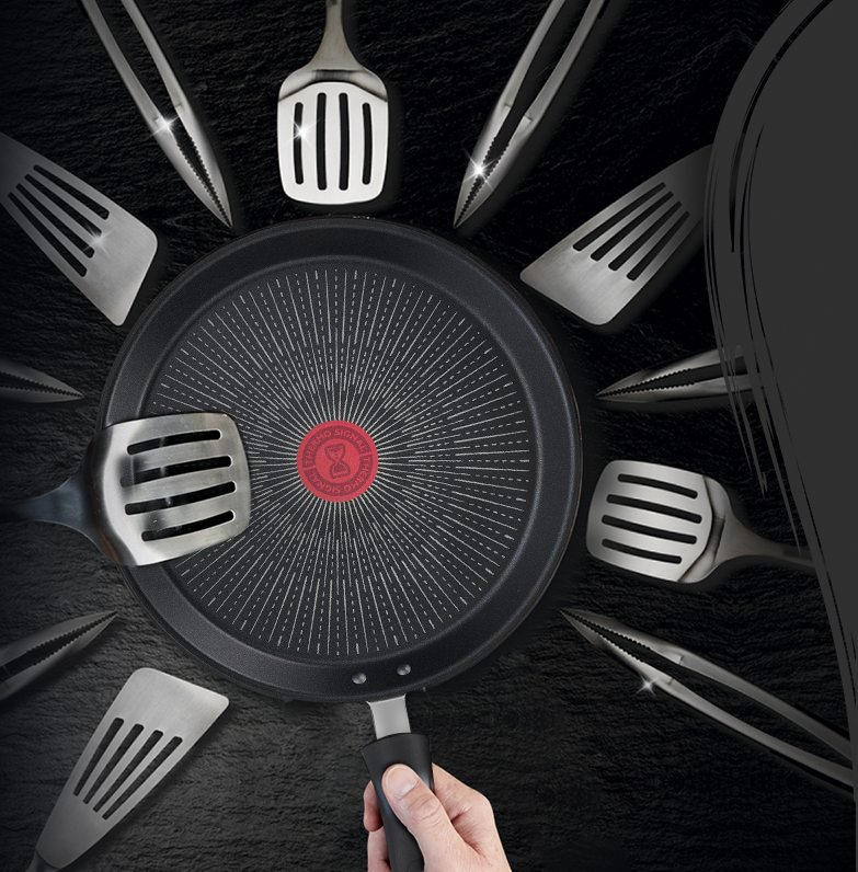 Сковорода для млинців Tefal G2553872 Unlimited 25 см - 1 Фото Сковорода для млинців Tefal G2553872 Unlimited 25 см - 1