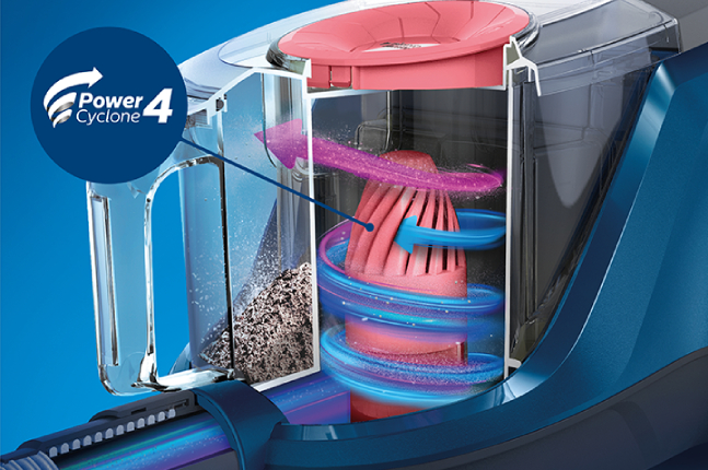 Фото Пилосос для сухого прибирання без мішка Philips XB2125/09 - 5