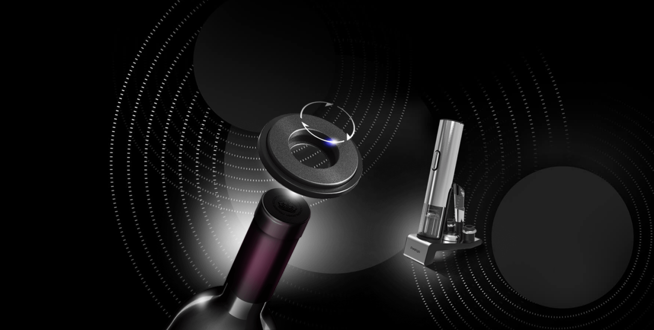 Штопор Prestigio Garda Smart Wine Opener Silver (PWO105SL) - 4 Фото Штопор Prestigio Garda Smart Wine Opener Silver (PWO105SL) - 4