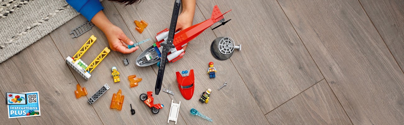 Конструктор LEGO City Пожарный спасательный вертолет (60281) - 6 Фото Конструктор LEGO City Пожарный спасательный вертолет (60281) - 6