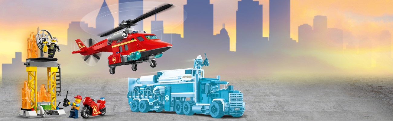 Конструктор LEGO City Пожарный спасательный вертолет (60281) - 7 Фото Конструктор LEGO City Пожарный спасательный вертолет (60281) - 7