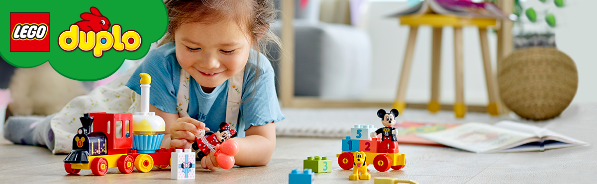 Фото Конструктор LEGO Disney Праздничный поезд Микки и Минни (10941) - 1