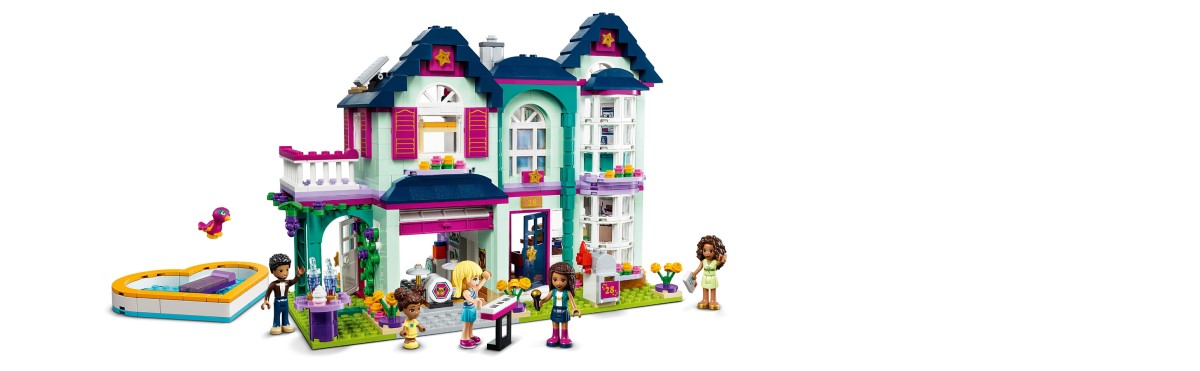 Фото Конструктор LEGO Friends Семейный дом Андреа (41449) - 2