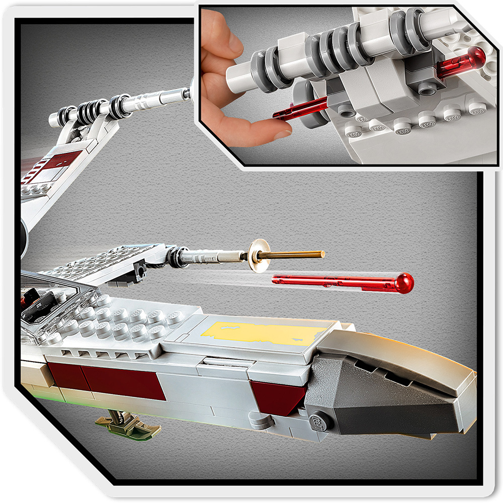 Конструктор LEGO Star Wars Винищувач X-wing Люка Скайвокера (75301) - 4 Фото Конструктор LEGO Star Wars Винищувач X-wing Люка Скайвокера (75301) - 4