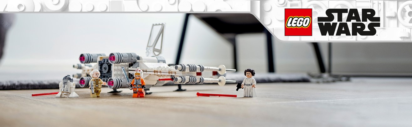 Конструктор LEGO Star Wars Винищувач X-wing Люка Скайвокера (75301) - 1 Фото Конструктор LEGO Star Wars Винищувач X-wing Люка Скайвокера (75301) - 1