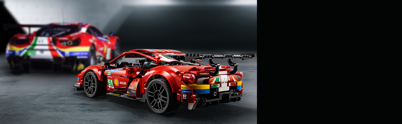 Фото Конструктор LEGO Technic Ferrari 488 GTE AF Corse №51 (42125) - 7