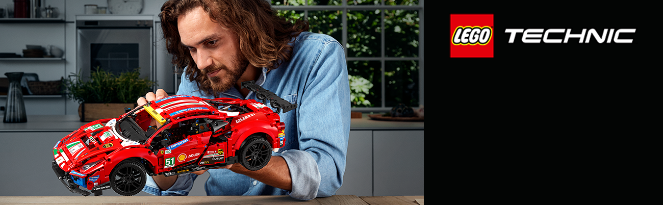 Фото Конструктор LEGO Technic Ferrari 488 GTE AF Corse №51 (42125) - 1