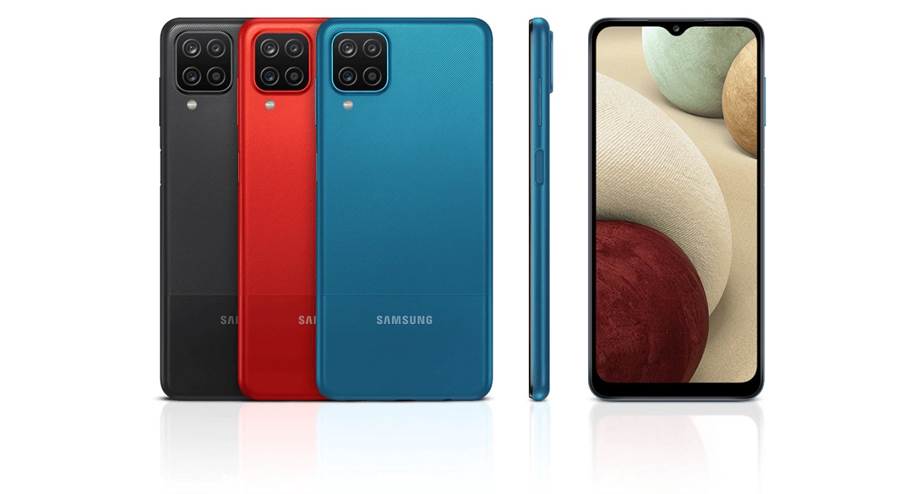 Смартфон Samsung Galaxy A12 4/64Gb Red (SM-A125FZRVSEK) купить по ...