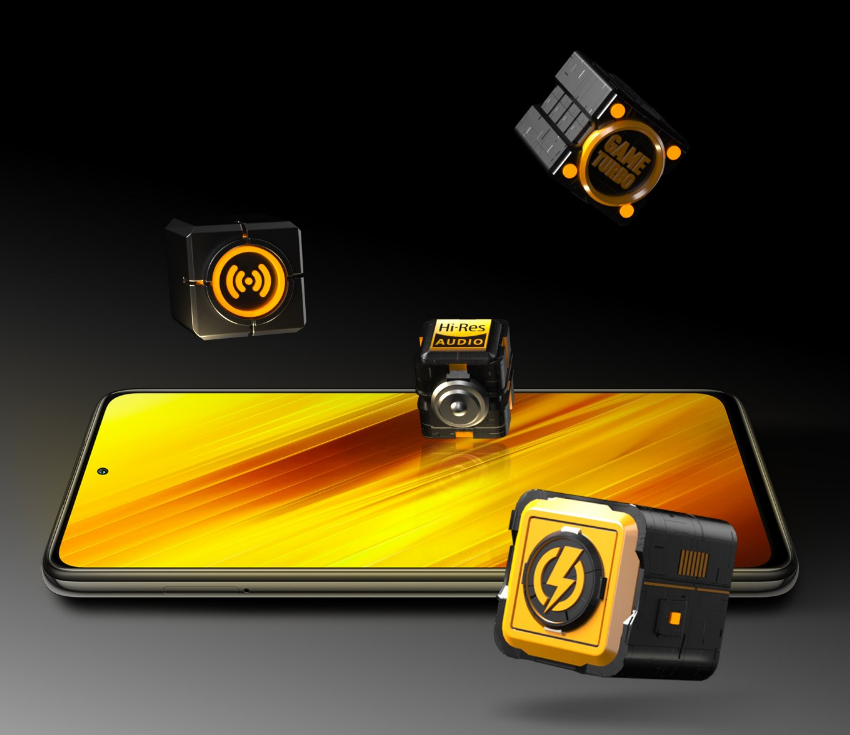 Смартфон Xiaomi Poco X3 6/128Gb Shadow Gray - Фото 4 - интернет-магазин Comfy Смартфон Xiaomi Poco X3 6/128Gb Shadow Gray - Фото 4