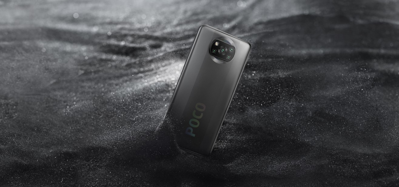 Смартфон Xiaomi Poco X3 6/64Gb Shadow Gray - Фото 1 - интернет-магазин Comfy Смартфон Xiaomi Poco X3 6/64Gb Shadow Gray - Фото 1