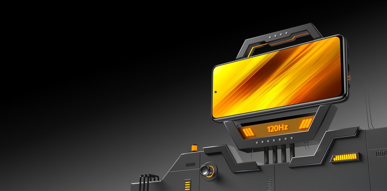 Смартфон Xiaomi Poco X3 6/64Gb Shadow Gray - Фото 2 - интернет-магазин Comfy Смартфон Xiaomi Poco X3 6/64Gb Shadow Gray - Фото 2