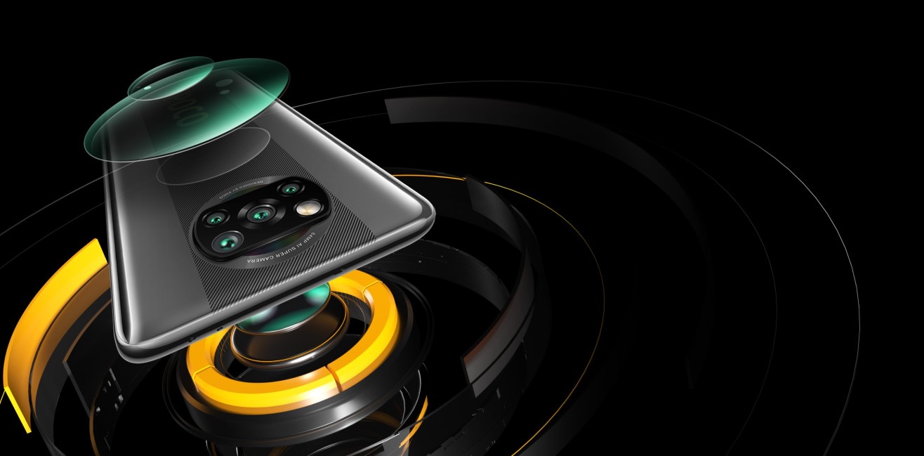 Смартфон Xiaomi Poco X3 6/64Gb Shadow Gray - Фото 4 - интернет-магазин Comfy Смартфон Xiaomi Poco X3 6/64Gb Shadow Gray - Фото 4