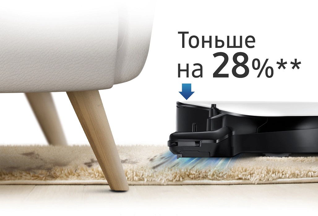 Робот-пылесос Samsung VR10M7030WG/EV 2 Фото Робот-пылесос Samsung VR10M7030WG/EV 2