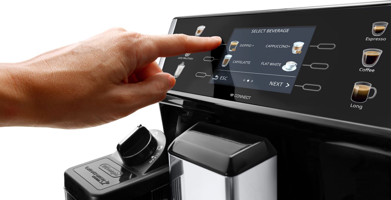 Фото Кофемашина DeLonghi ECAM 550.65 SB PrimaDonna Class Evo 1