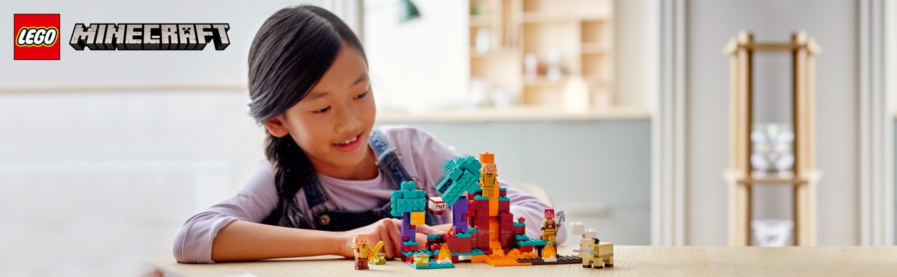 Конструктор LEGO Minecraft Искажённый лес (21168) купить - цена