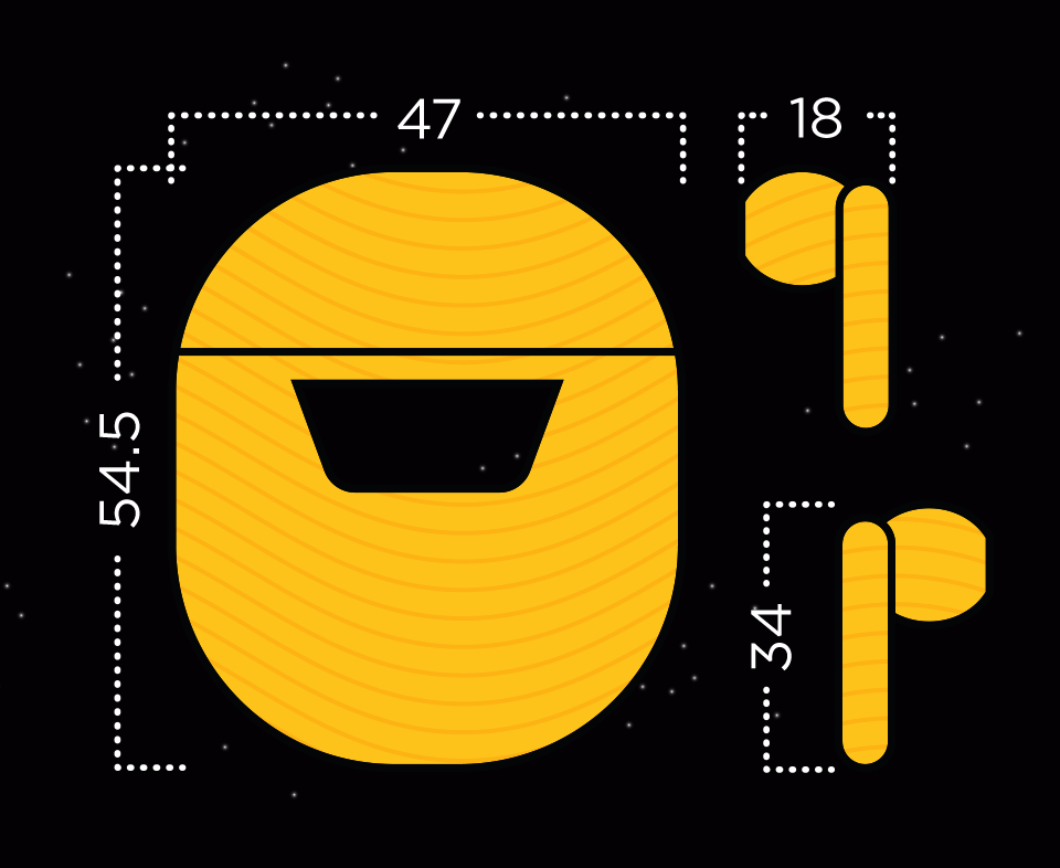 Фото Навушники вкладиші бездротові TWS Ergo BS-720 Air Sticks - 8