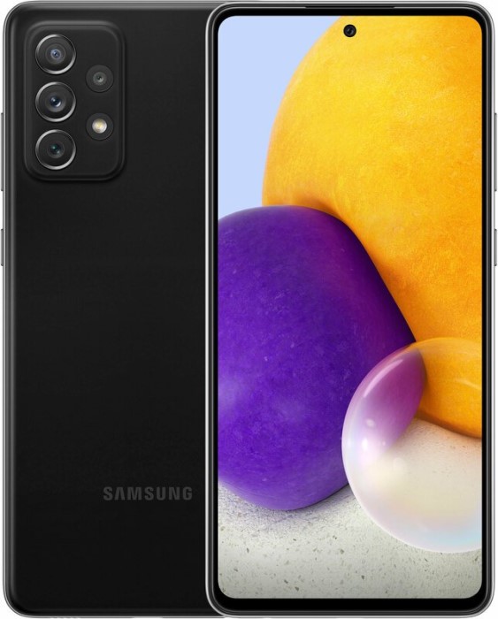 Смартфон Samsung Galaxy A72 8/256Gb Black (SM-A725FZKHSEK) - Фото 1 - интернет-магазин Comfy Смартфон Samsung Galaxy A72 8/256Gb Black (SM-A725FZKHSEK) - Фото 1