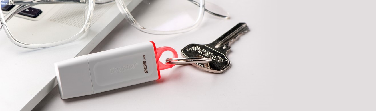 Флеш USB Kingston USB 3.2 Gen1 DataTraveler Exodia White - 7 Фото Флеш USB Kingston USB 3.2 Gen1 DataTraveler Exodia White - 7